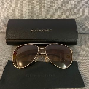 Burberry Pilot Sunglasses 3072